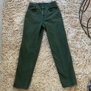 Levi's 550‎ Vintage Jeans in Dark Green